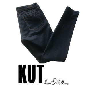 Kut from the Kloth Jeans MIA Toothpick Skinny Dark Wash Blue Size 4